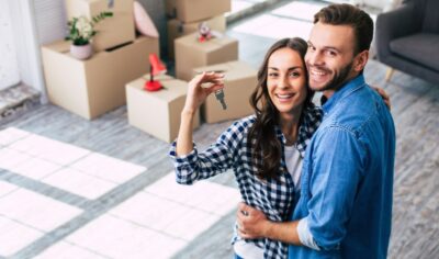 Couple bought a new home