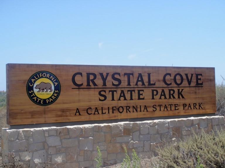 Crystal Cove Sign